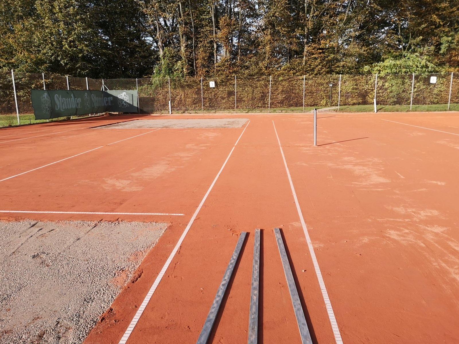 Grundsanierung Tennisplatz
